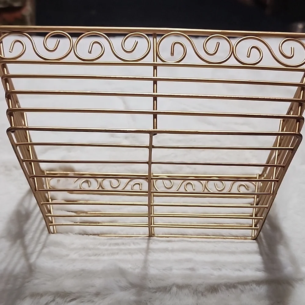 STEEL BASKET GOLD COLOR ✨️ - Picture 5 of 5